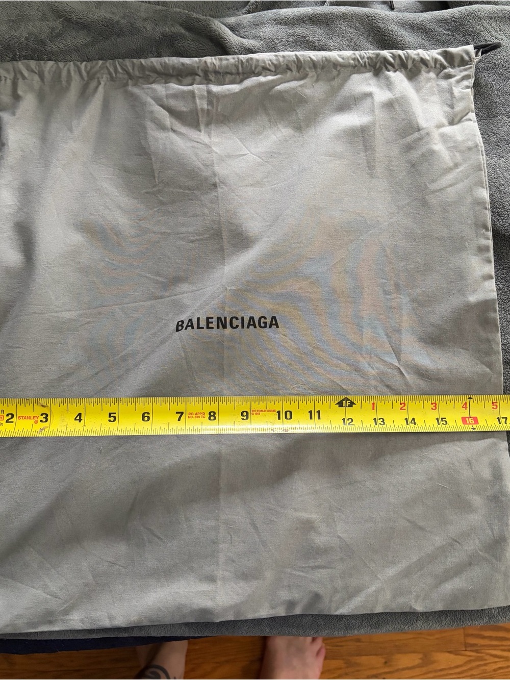 Balenciaga Dust Bag - Light Gray